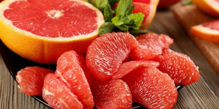 Bưởi vỏ vàng - ruột đỏ